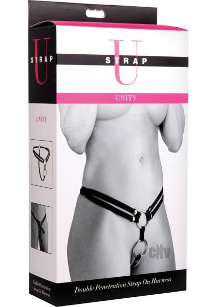 Strap U Unity Double Penetration Strap On Harness