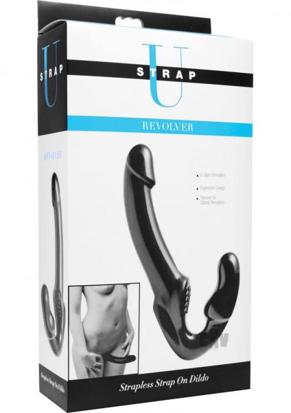 Strap U Revolver Strapless Strap On G-Spot Dildo