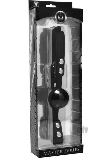 Premium Hush Silicone Comfort Ball Gag Black