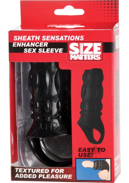 Size Matters Sensations Enhancer Sex Sleeve