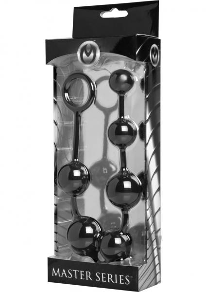 Serpent 6 Silicone Beads Of Pleasure Black