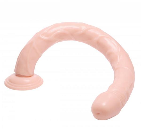Raging Cockstars Long Dong Leo 18 Inch Dildo Beige