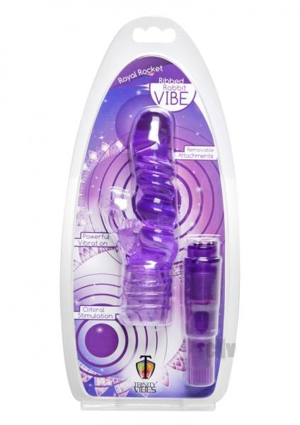 Royal Rocket Ribbed Rabbit Vibe Purple