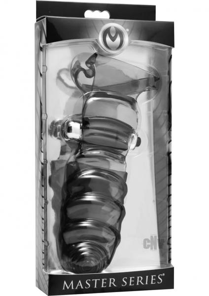 Bang Bang G-Spot Vibrating Finger Glove Black