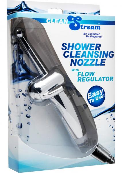 Shower Cleansing Nozzle with Flow Regulator