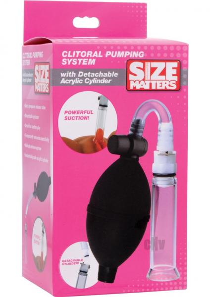 Clitoral Pumping System Detachable Acrylic Cylinder