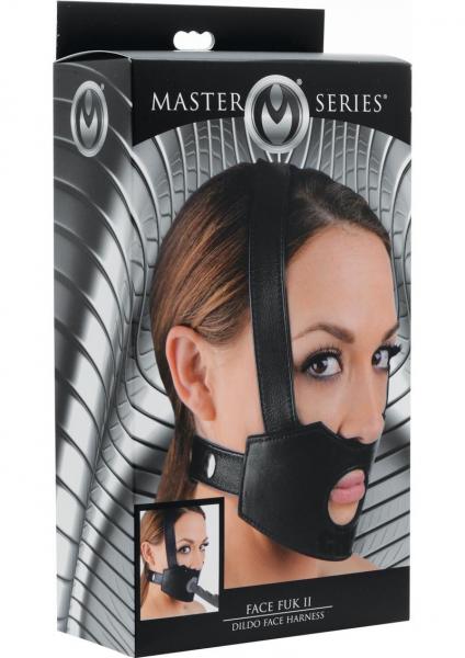 Face Fuk II Dildo Face Harness Black O/S
