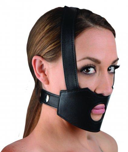 Face Fuk II Dildo Face Harness Black O/S