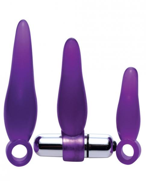Fanny Fiddlers 3 Piece Finger Rimmer With Vibrating Bullet
