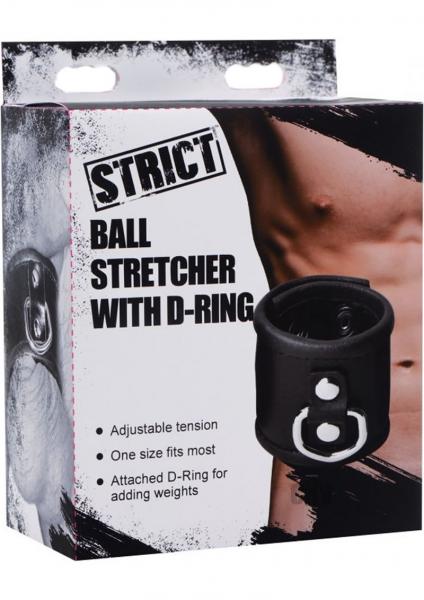 Strict Ball Stretcher with D-Ring 2 inches Black