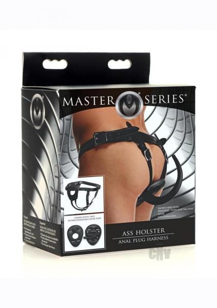 Ass Holster Anal Plug Harness Black