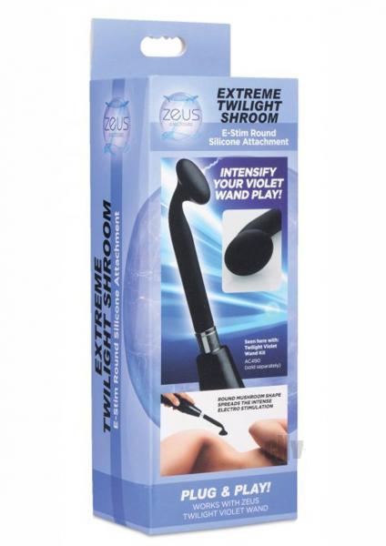 Extreme Twilight Round Silicone Estim Attachment