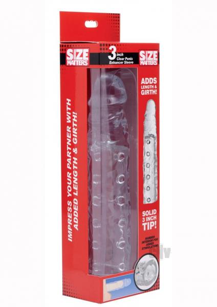 Size Matters 3 inches Extender Penis Extension