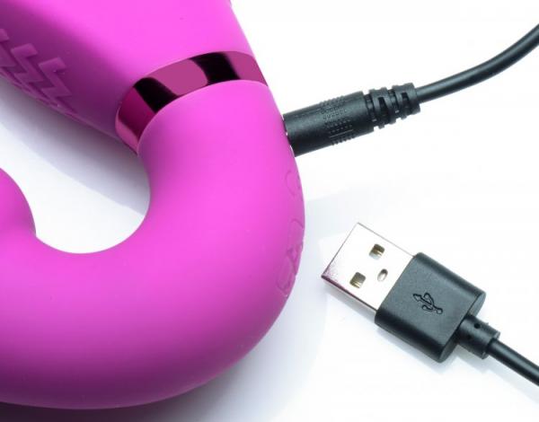 10X Evoke Ergo Fit Inflatable & Vibrating Strapless Strap-On Dildo