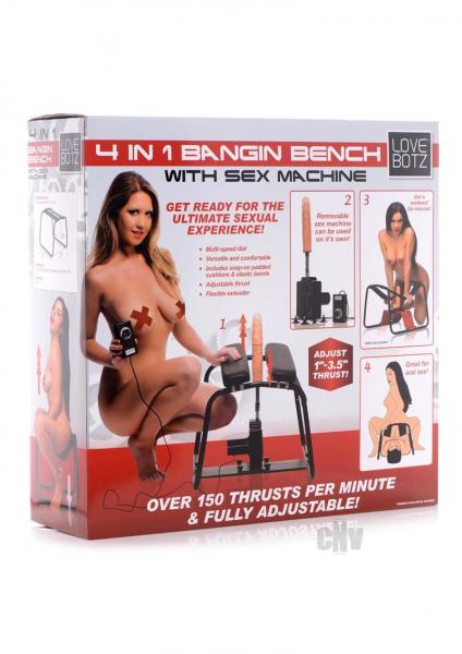 4 In 1 Banging Bench With Sex Machine