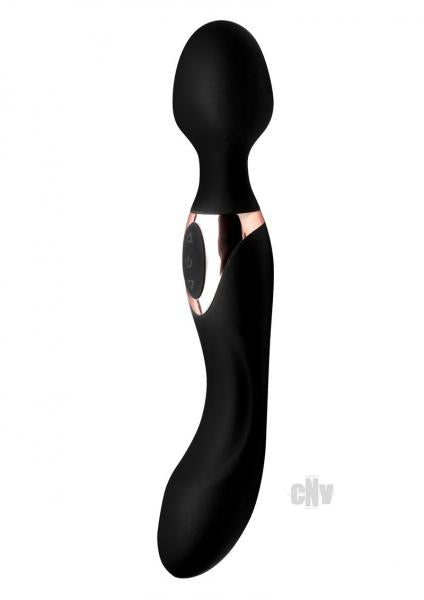 10X Dual Duchess 2 in1 Silicone Massager Black