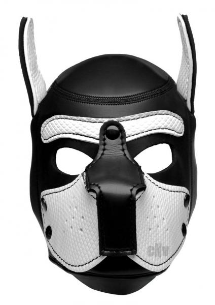 Spike Neoprene Puppy Hood White O/S