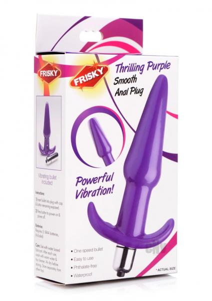Frisky Smooth Vibrating Anal Plug