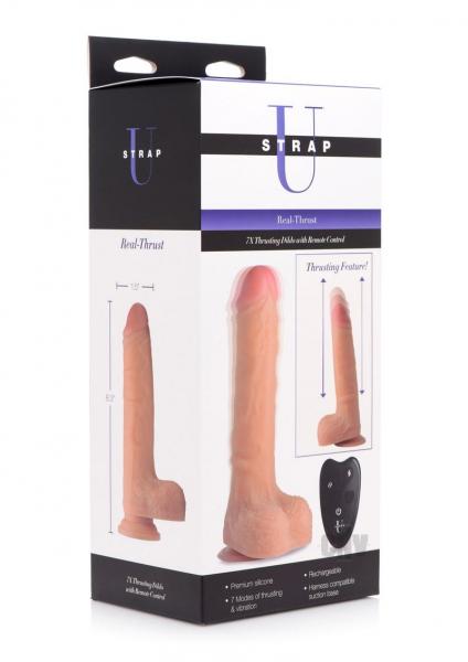 Strap U 7X Thrusting Dildo With Remote Control
