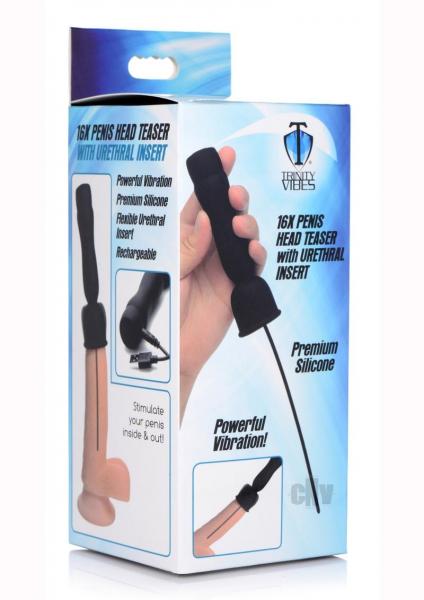 16x Penis Head Teaser With Urethral Sound