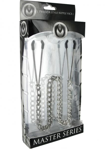 Tweezer Nipple Clamps Silver