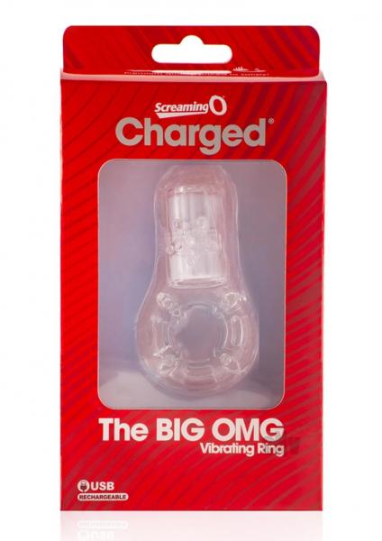 Big OMG Vibrating Ring Clear