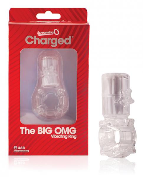 Big OMG Vibrating Ring Clear