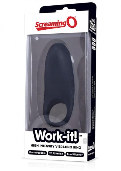 Screaming O Work-it! - Black