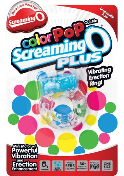 Screaming O Color Pop Quickie O Plus - Blue