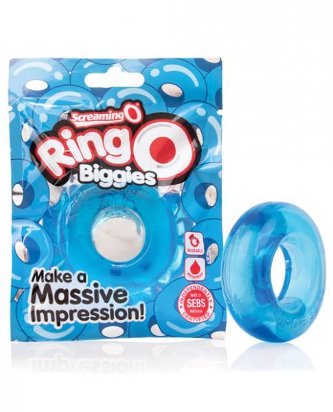 Ringo Biggies Blue Thick Cock Ring