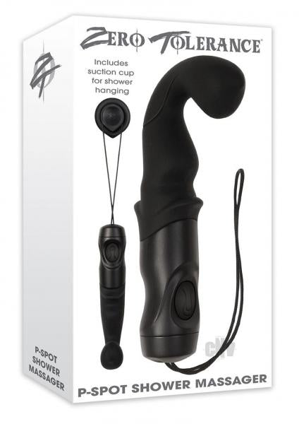 P-Spot Shower Massager Black