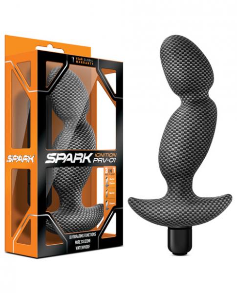 Spark Ignition PRV 01 Prostate Stimulator Carbon Fiber