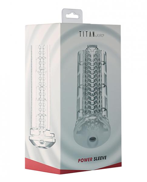 Kiiroo Power Sleeve For Titan Clear