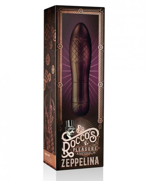Dr Rocco's Zeppelina Metallic Silicone Vibrator