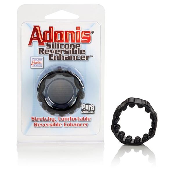 Adonis Silicone Reversible Enhancer Cockring Black