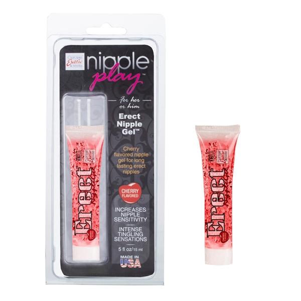 Nipple Play Erect Nipple Gel Cherry .5oz