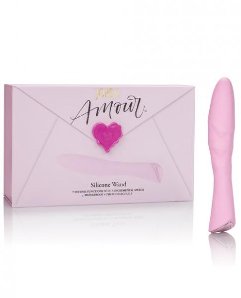 Amour Wand Silicone Pink Vibrator