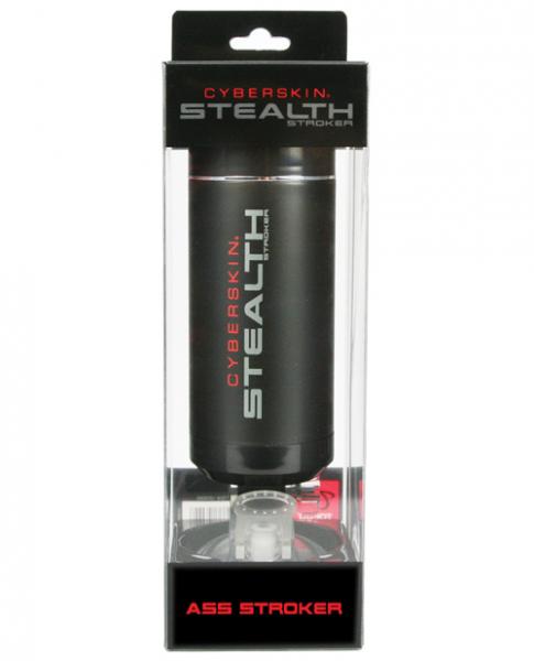 Cyberskin Stealth Ass Stroker Black