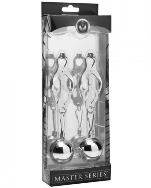 Deviant Monarch Weighted Nipple Clamps