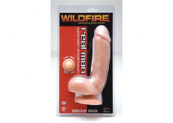 Real Man Cyberskin Dream Dick  - Beige
