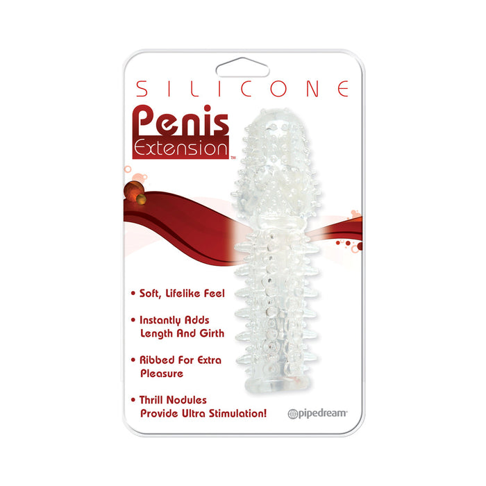 Silicone Penis Extension Clear