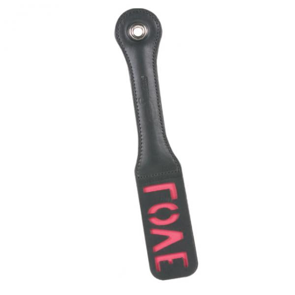 12'' Leather Love Impression Paddle