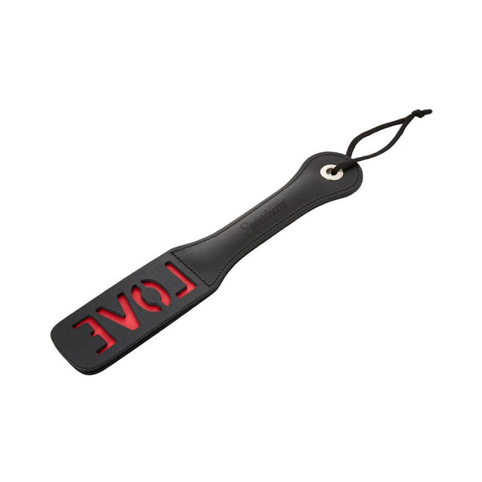 12'' Leather Love Impression Paddle