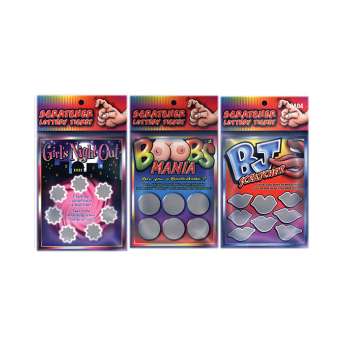 Girl's Night Out Scratcher Lottery Ticket