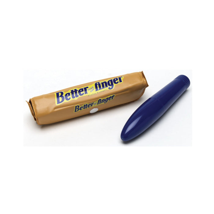 Better Than Any Finger Blue Vibrator