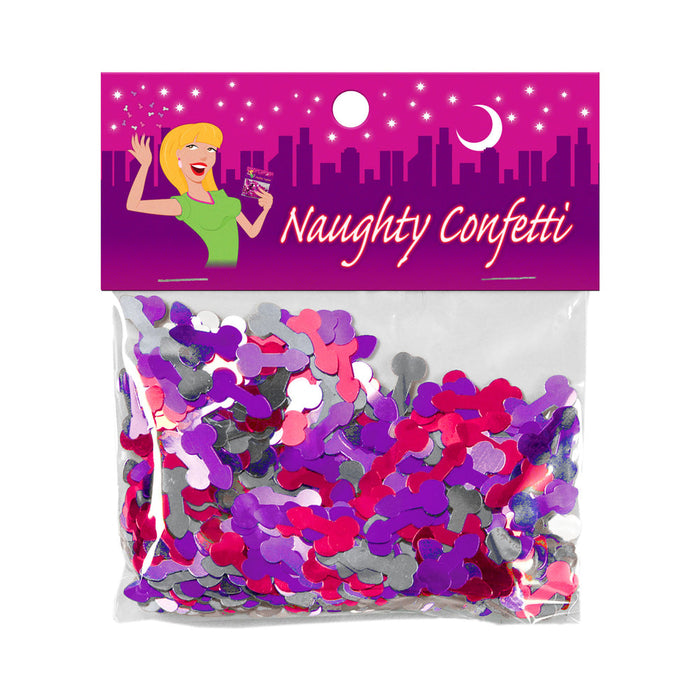 Naughty Confetti Penis Assorted Colors