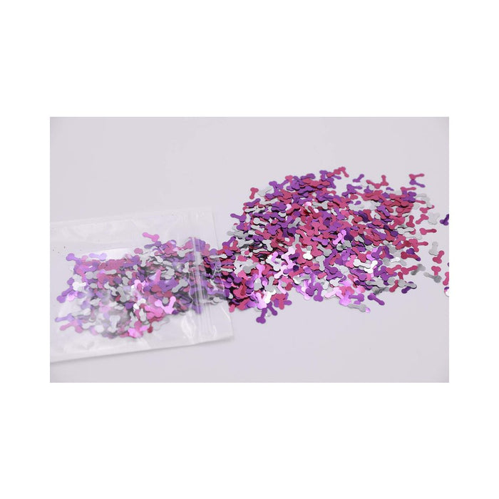 Naughty Confetti Penis Assorted Colors