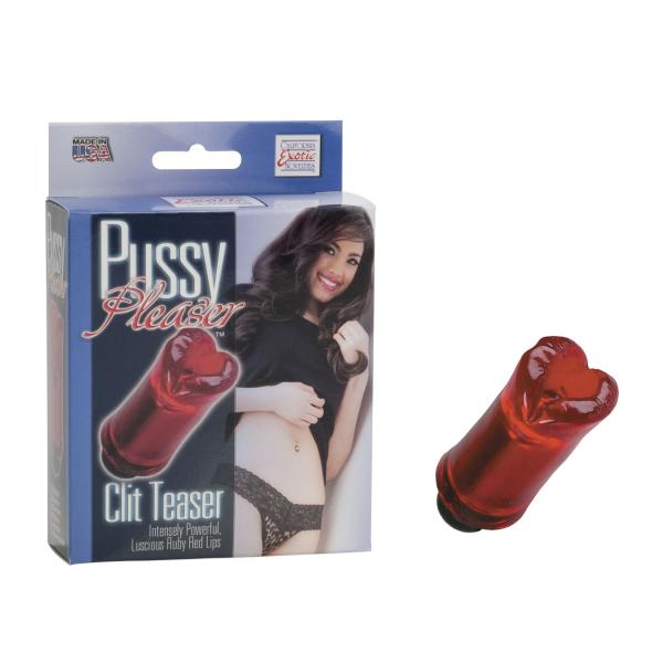 Pussy Pleaser Clit Teaser Ruby Red Lips