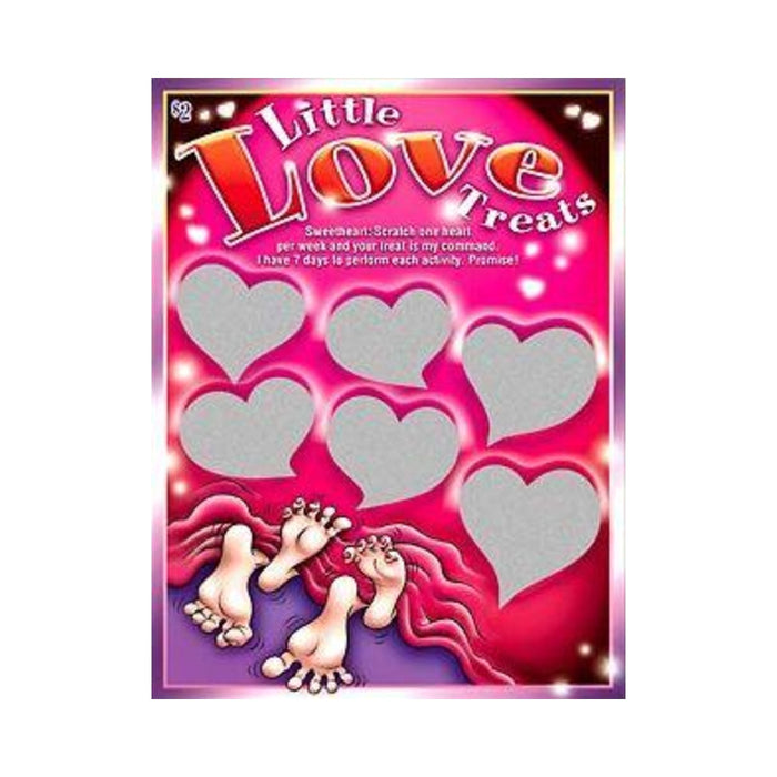 Sexy Scratcher Lottery Ticket Little Love Treats