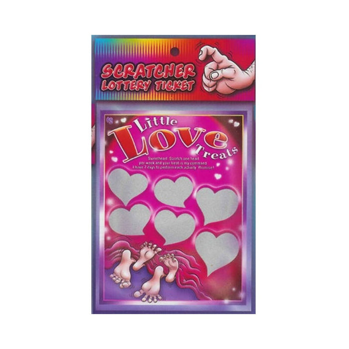 Sexy Scratcher Lottery Ticket Little Love Treats